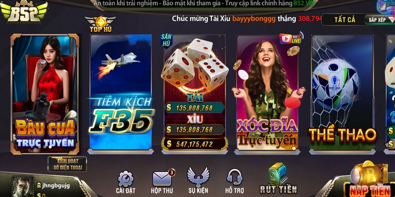 Chơi bắn cá b52 cực hay tại cổng game uy tín