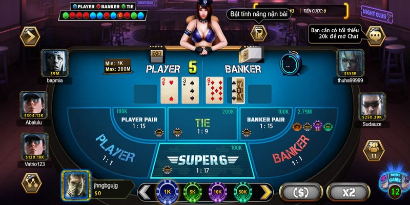 Cược baccarat b52 trực tuyến ăn tiền dễ dàng