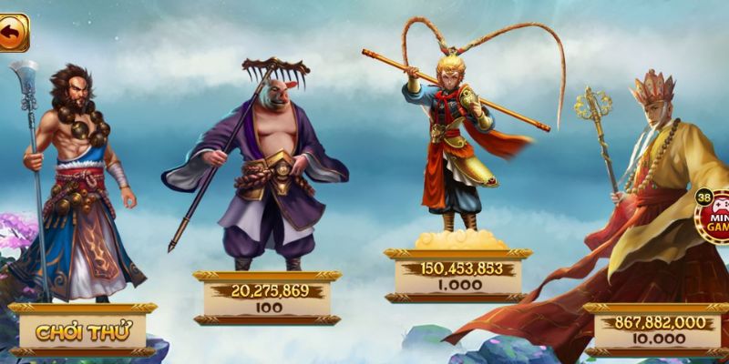 Hướng dẫn nạp - rút game nổ hũ tây du ký