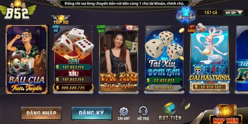 Những điều cần biết về game bầu cua tôm cá b52?